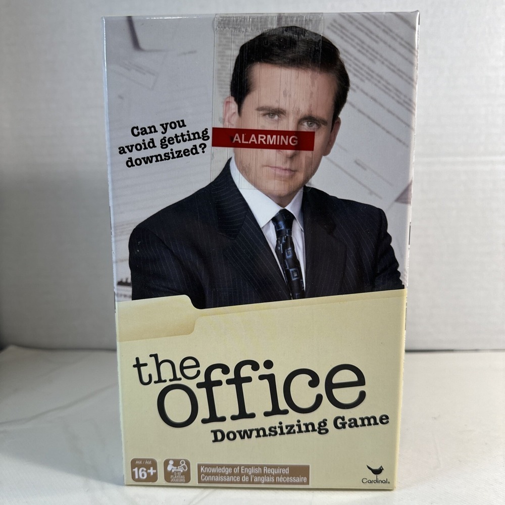 The Office Downsizing Board Game Dunder Mifflin NEW NBC Cardinal Michael Scott